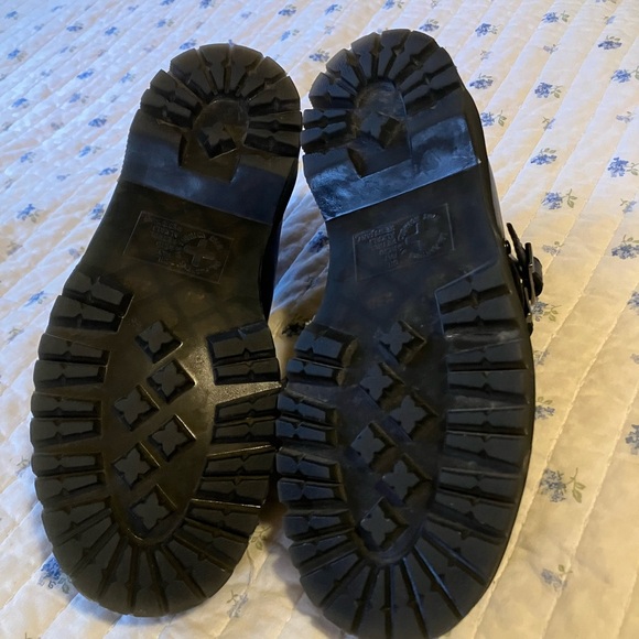 Dr. Martens 8065 II Bex Smooth Leather Platform Mary Jane Shoes - Picture 5 of 8